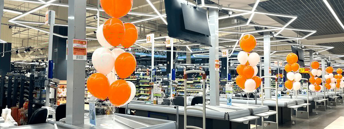 В Минске открыли новый гипер на месте закрытого Prostore. Как выглядит внутри?