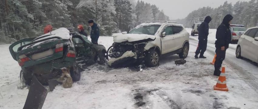 5 человек, в том числе 2 ребенка, пострадали в ДТП под Светлогорском