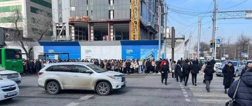 Землетрясение магнитудой 6,1 произошло в Алма-Ате