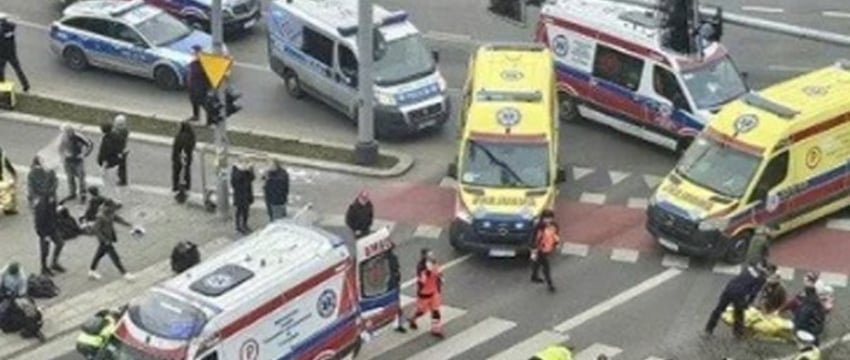 В Польше автомобиль въехал в толпу, пострадали 19 человек
