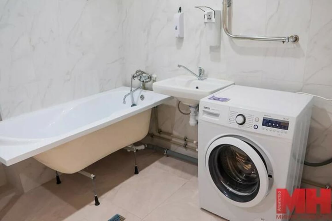 Общежитие Академии управления при президенте. Январь 2025 года, Минск. Фото: Сергей Пожога, "Минск-Новости"