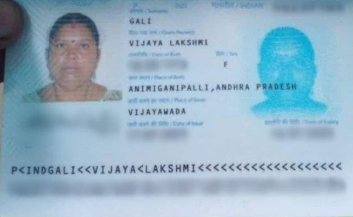 48-year-old Vijaya Lakshmi Gali, who frequently travels to Malaysia and Singapore for business