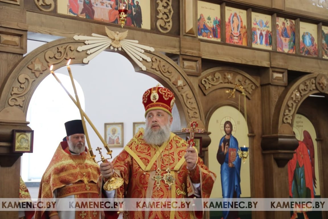 Архиепископ Брестский и Кобринский Иоанн освятил храм в Каменце