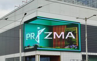 В Минске появился гигантский экран с эффектом погружения. Что собрались показывать? — Видео