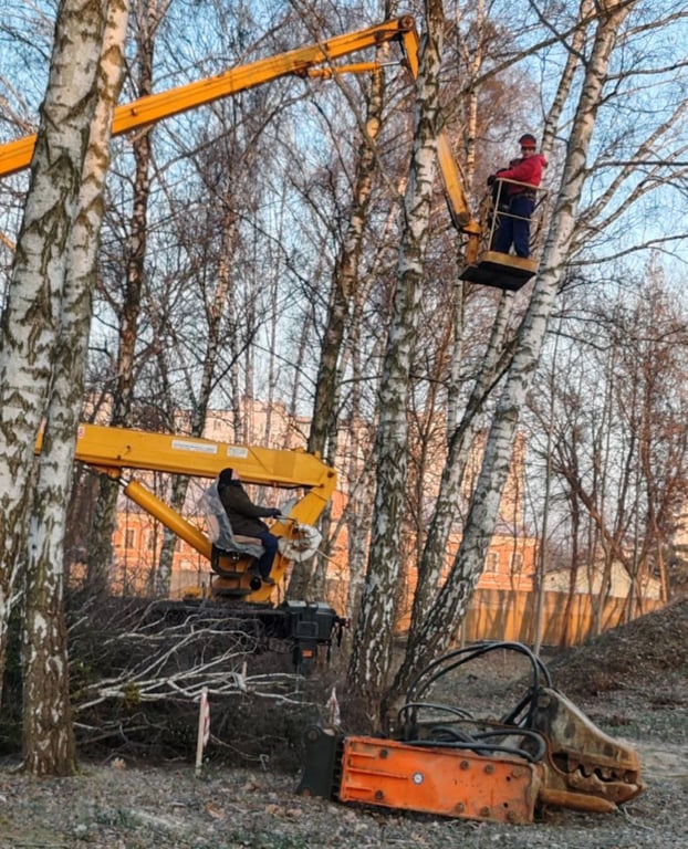 Скоро здесь все изменится! В Бресте в сквере по ул. Папанина начались работы