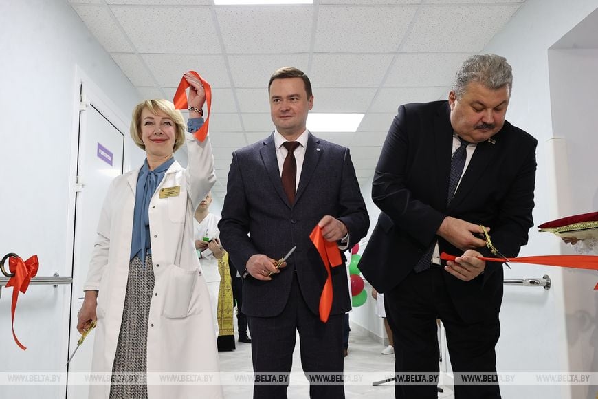 Обновленное хирургическое отделение открыли в Березовской райбольнице