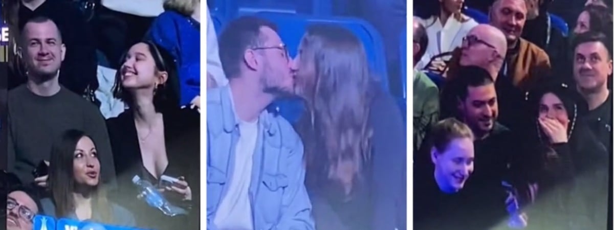 «Главное от неожиданности соседа не поцеловать» — В Минске на концерте на экраны вывели парочки белорусов. Как они реагировали? — Видео