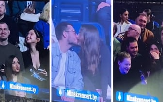 «Главное от неожиданности соседа не поцеловать» — В Минске на концерте на экраны вывели парочки белорусов. Как они реагировали? — Видео