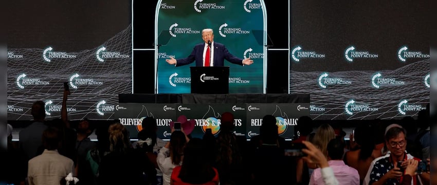 Дональд Трамп говорит христианам, что им не придется голосовать после этих выборов.