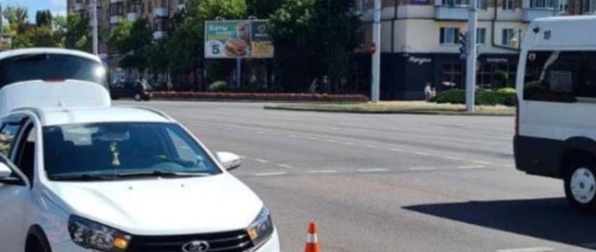 Водитель автомобиля Lada сбил 20-летнего велосипедиста на проспекте Машерова в Бресте
