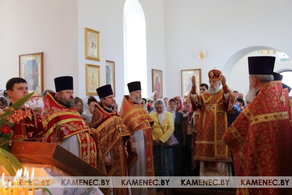 Архиепископ Брестский и Кобринский Иоанн освятил храм в Каменце