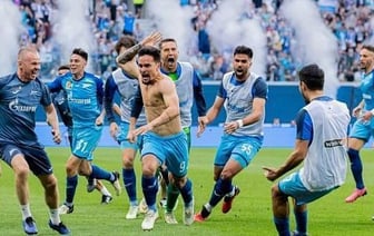 Победа «Зенита» в финале Кубка России