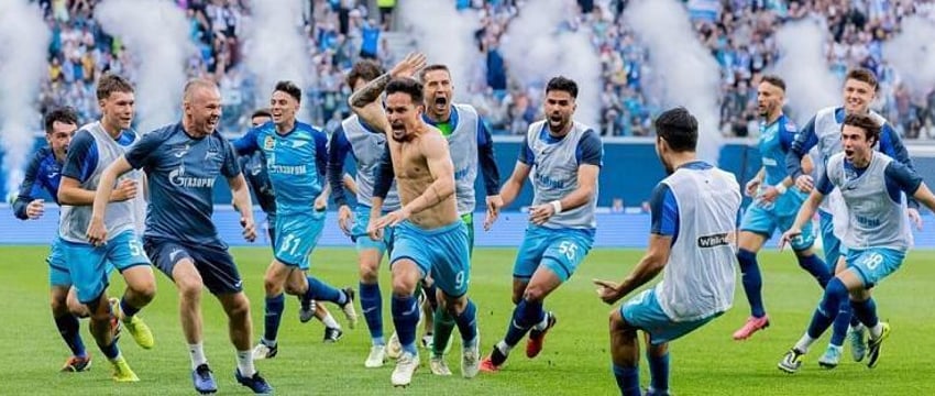 Победа «Зенита» в финале Кубка России