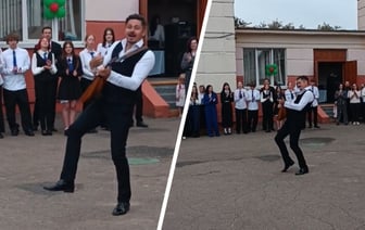 «Представьте, что он вытворяет на уроках» — Белорусский учитель поразил TikTok, сыграв Despacito на балалайке — Видео
