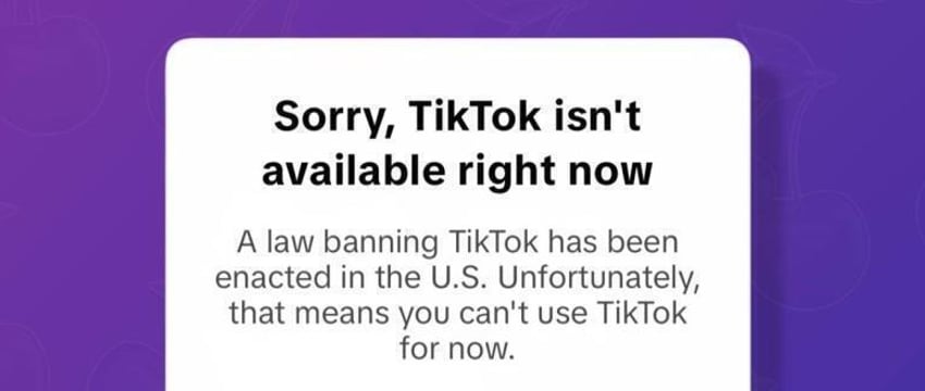 Соцсеть TikTok заблокировали в США