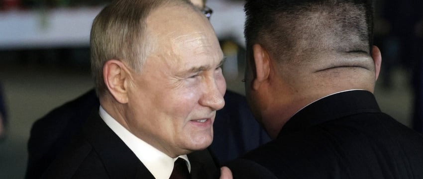 Ким Чен Ын поздравил Путина с первым визитом в Северную Корею за 24 года.