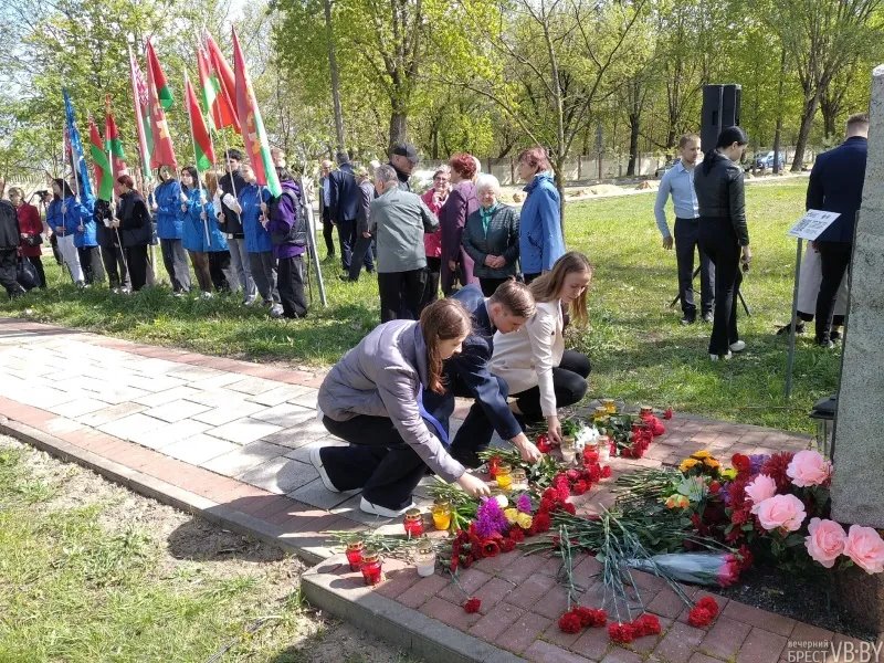 В Бресте почтили память узников концлагерей