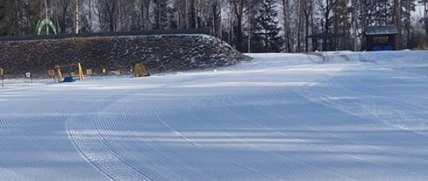 Лыжная трасса заработала в Барановичском районе