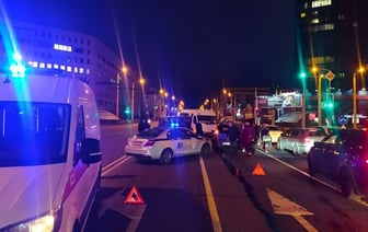 ГАИ опубликовала видео с аварией в Минске, где столкнулись сразу 4 автомобиля — Видео