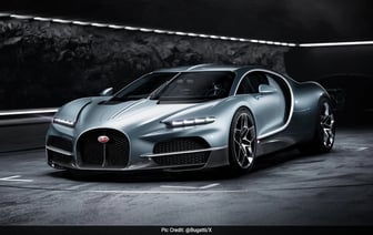 Bugatti демонстрирует свой первый гибридный автомобиль: уточняйте цену и другие подробности