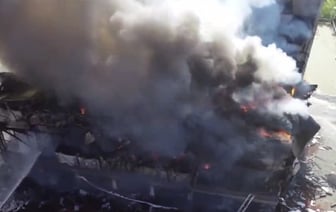 Театр полностью сгорел в Хабаровске