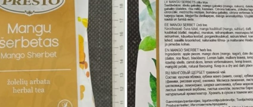 Пассажирка автобуса, ехавшего из Литвы в Беларусь, везла чай, за который может заработать уголовное дело