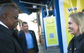 Глава Пентагона Остин внезапно приехал в Киев