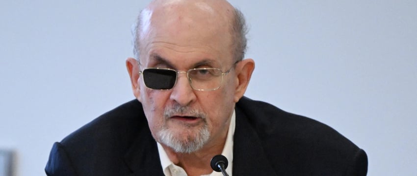 Салман Рушди считает, что свободная Палестина была бы "государством, подобным Талибану".