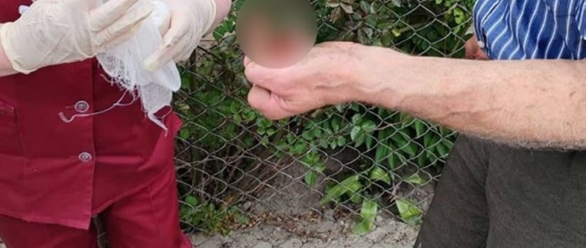 Спасение мужчины в Беларуси