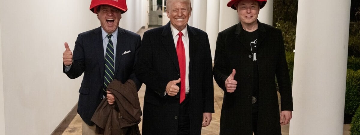 Трамп показал, как развлекается с Илоном Маском в Белом доме — Фото