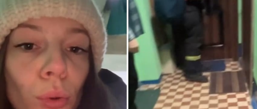 Белорусская блогерша понюхала дверь соседа и спасла этим ему жизнь, а затем записала видео