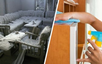 Этот раствор не даст пыли оседать на мебели со скоростью света. Как приготовить за 5 минут? — Полезно