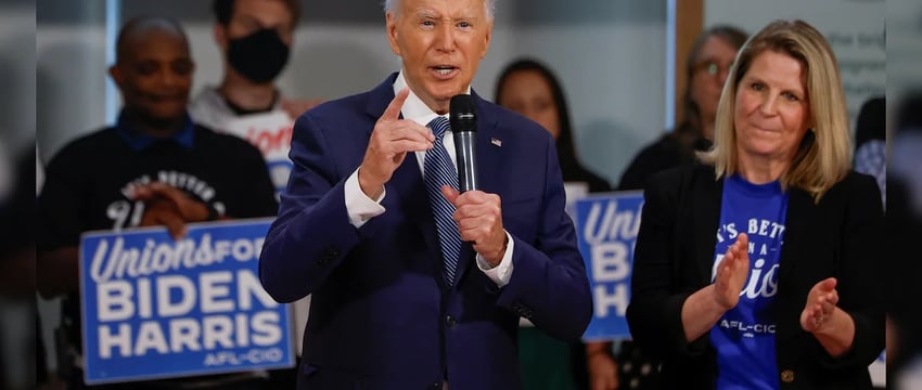 В своей последней оплошности Байден называет Камалу Харрис "вице-президентом Трампа".