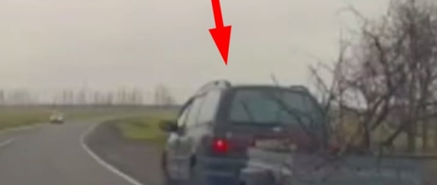 В Столинском районе ГАИ поймала водителя, который был пьян и угнал машину — видео