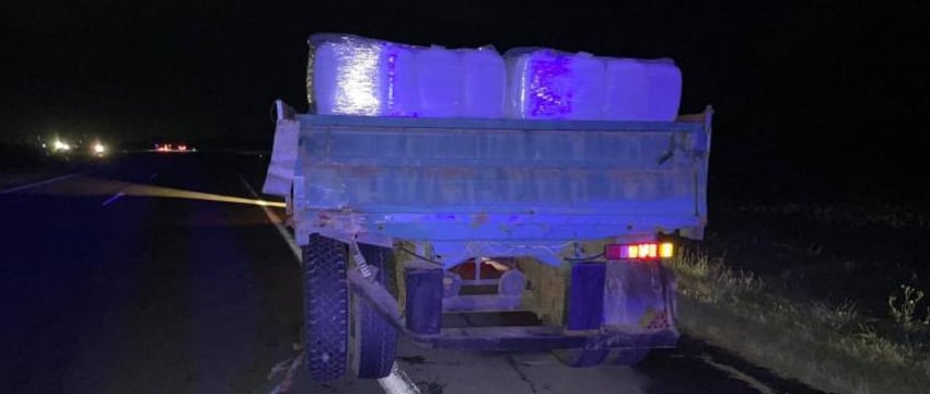 Соляная кислота разлилась на дорогу из-за аварии под Барановичами