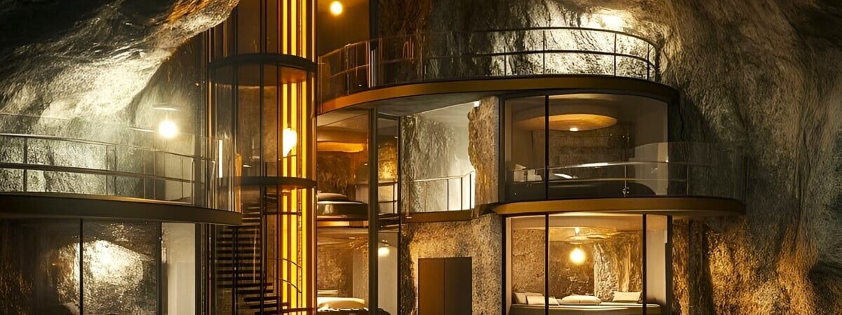 Бассейн, боулинг и скалодром. В США решили построить бункер для более 600 богатейших людей мира — Фото