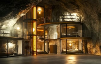 Бассейн, боулинг и скалодром. В США решили построить бункер для более 600 богатейших людей мира — Фото