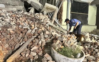 Здание обрушилось в Гомеле, ищут возможных пострадавших
