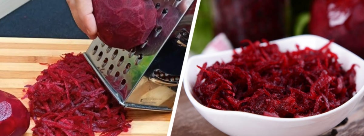 Натрите сырую свеклу и добавьте еще один ингредиент. Как приготовить вкуснейший салат за 5 минут? — Полезно