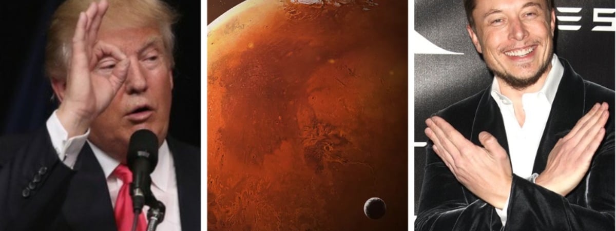 Маск пообещал отправить на Марс любого желающего, если Трамп победит на выборах в США