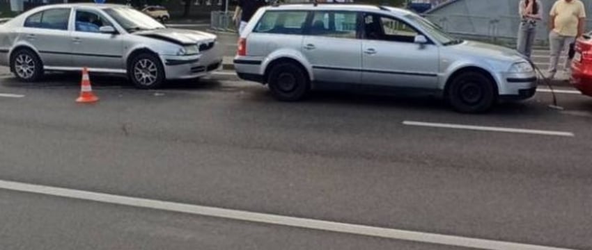 ДТП в Бресте с участием 4 автомобилей
