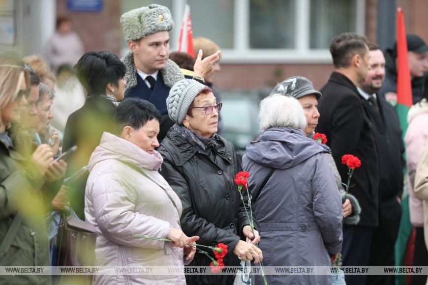 Обновленную мемориальную зону в память о жертвах брестского гетто открыли в Бресте