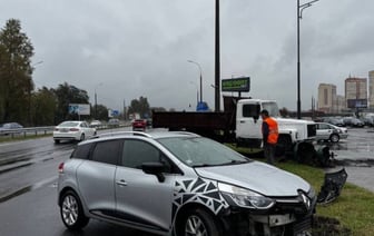 В Бресте водитель не уступил дорогу и столкнулся с ГАЗом