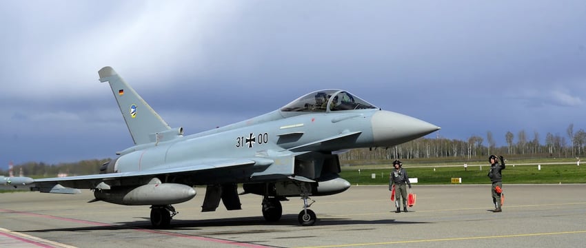Германия закупит еще 20 истребителей Eurofighter для усиления обороны.