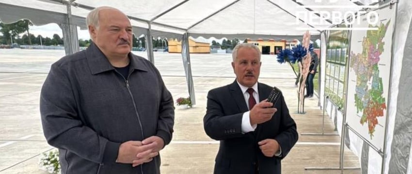 Лукашенко отправился с проверкой в Оршанский район