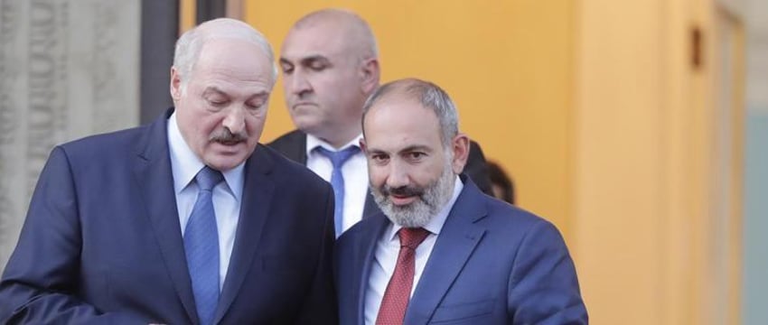 Поздравление Лукашенко Пашиняну