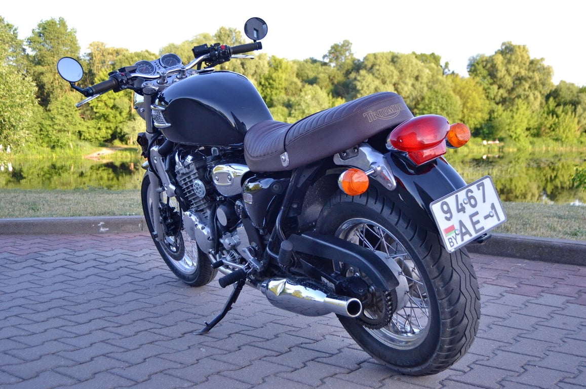 Житель Жабинки случайно приобрёл уникальный Triumph Thunderbird 900