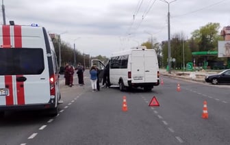 Авария в Могилёве: пострадавшие в столкновении маршрутки с легковушкой