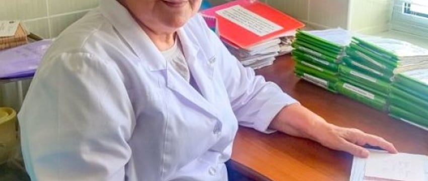 Жительница Брестской области 48 лет заботится о здоровье сельчан