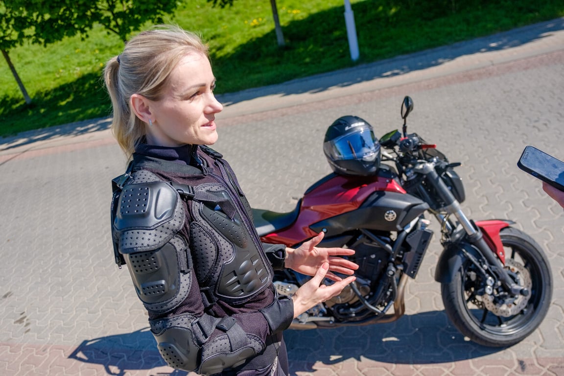 Белоруска рассказала об опыте езды на Yamaha FZ-07